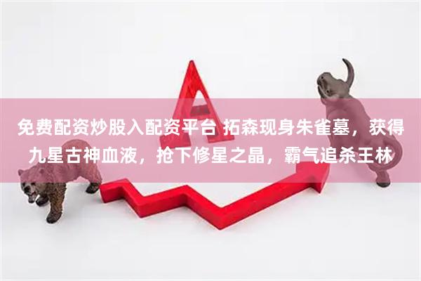 免费配资炒股入配资平台 拓森现身朱雀墓，获得九星古神血液，抢下修星之晶，霸气追杀王林